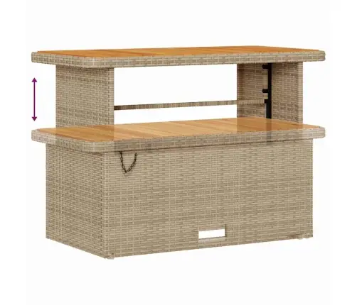 Sodo Sofų Rinkinys 12 Pcs Bežinė Ir Kreminė 110 X 55 X 71 Cm