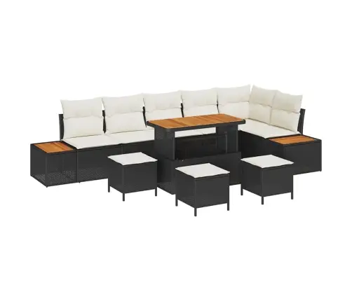 Aia Diivanikomplekt Padjaga Ladustamisega Must Polürooster