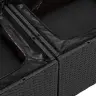 Sodo Sofų Rinkinys Su Pagalve 12 Pcs Juoda Poli Ratanas