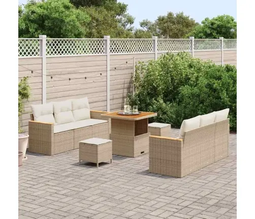 Aia Diivanikomplekt Padjaga Ladustamisega Beež Polürooster