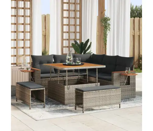 Aia Diivanikomplekt Padjaga 9 Pcs Hall Polürotang