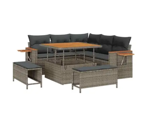 Aia Diivanikomplekt Padjaga 9 Pcs Hall Polürotang