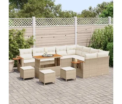 Aia Diivanikomplekt Padjaga Ladustamisega Beež Polürooster