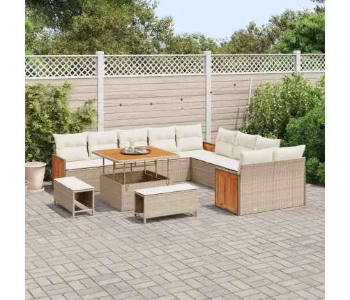 Aia Diivanikomplekt 13 Pcs Beez Ja Koor 100 X 100 X 71 Cm