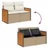 Aia Diivanikomplekt 13 Pcs Beez Ja Koor 90 X 55 X 71 Cm