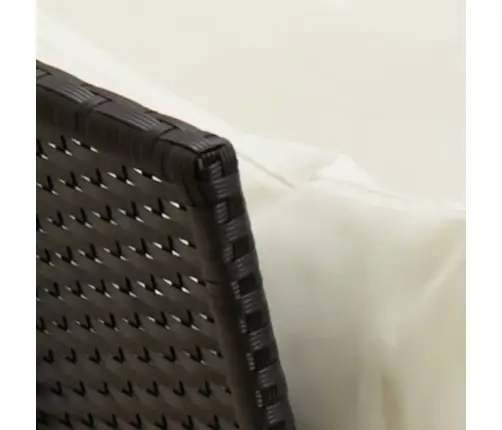 4-Daļīgs Dārza Dīvāna Komplekts Ar Matračiem, Pe Rotangpalma Vidaxl