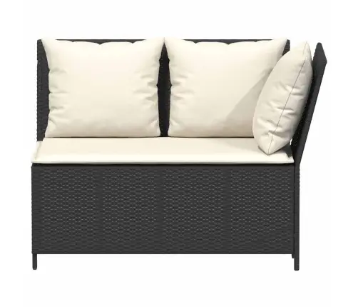 3-Daļīgs Dārza Dīvānu Komplekts Ar Matračiem, Pe Rotangpalma Vidaxl