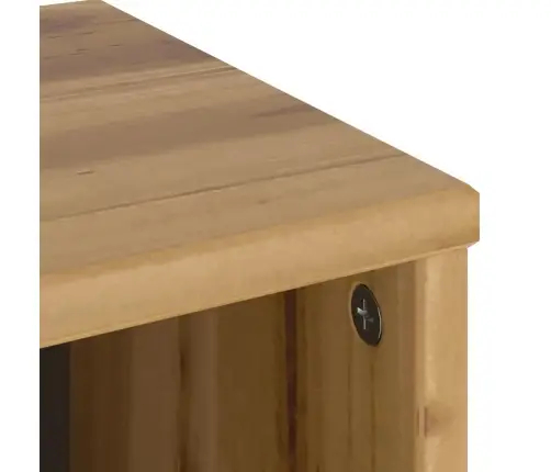 Külgkapid 4 Tk Odda, 40X24X79 Cm Täispuidust Mänd