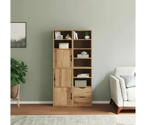 Sānu Skapji 4 Gab., Odda, 40X24X79 Cm, Priedes Masīvkoks Vidaxl Sānu Skapji 4 Gab., Odda, 40X24X79 Cm, Priedes Masīvkoks Vidaxl