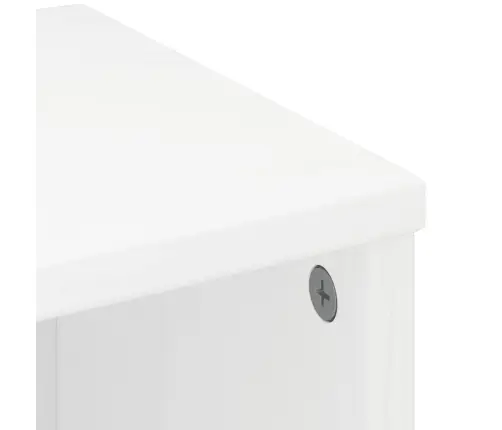 Külgkapid 6 Tk Odda, Valge, 40X24X79 Cm Täispuidust Mänd