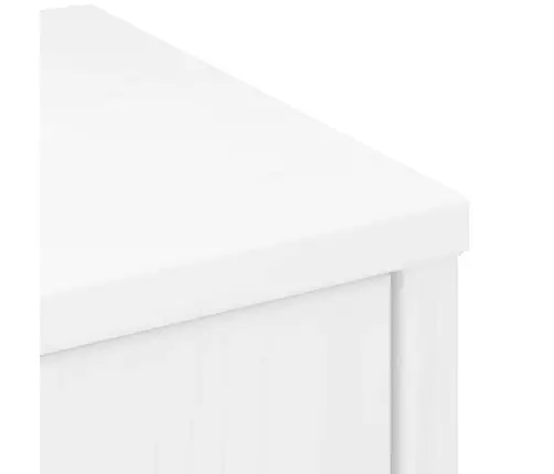 Külgkapid 6 Tk Odda, Valge, 40X24X79 Cm Täispuidust Mänd