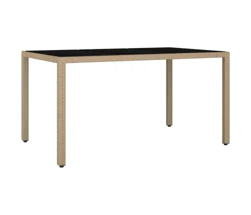 5 Daļu Dārza Ēdamgalds Bēšs Poli Rotangpalma Vidaxl 5 Daļu Dārza Ēdamgalds Bēšs Poli Rotangpalma Vidaxl