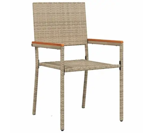 Dārza Ēdamgalds 11 Pcs Bēša 10-Vietīgs Liels Vidaxl