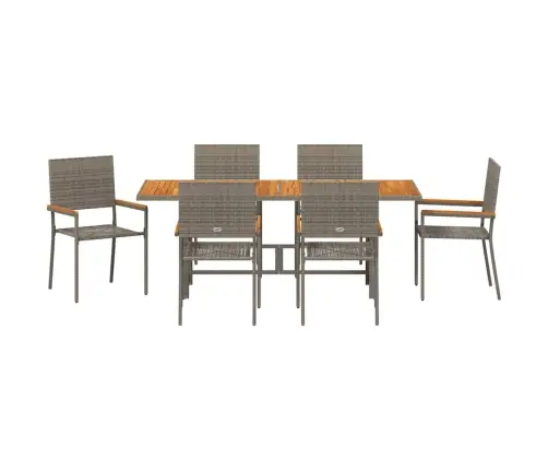 Aia Söögilaudade Komplekt 7 Pcs Hall 190 X 80 X 75 Cm Aia Söögilaudade Komplekt 7 Pcs Hall 190 X 80 X 75 Cm