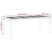 Sodo Valgomojo Komplektas 7 Pcs Pilka Ir Ruda 200 X 100 X 75 Cm