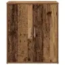 Kõrgushein 2 Pcs Vana Puit 60 X 31 X 70 Cm Tehispuit