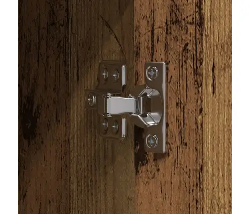 Augstais Skapītis Vecs Koks 60 X 32 X 153 Cm - Izgatavots No Inženierijas Koka. Vidaxl