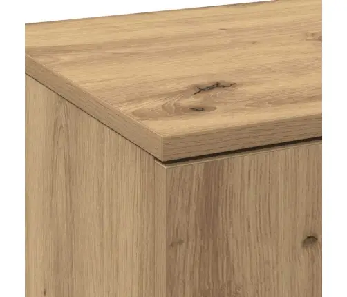 Augstais Skapis Meistara Ozolā 80X35X180 Cm Inženieriju Koka Vidaxl