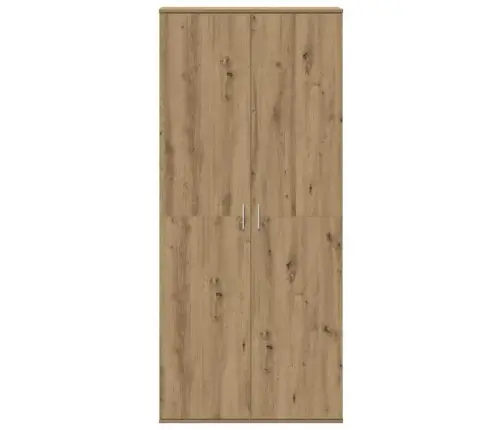 Augstais Skapis Meistara Ozolā 80X35X180 Cm Inženieriju Koka Vidaxl