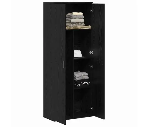 Kõrgushein Must Tamm 70 X 33.5 X 180 Cm Tehispuit