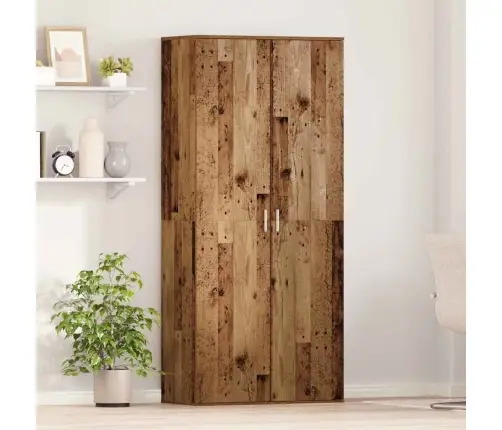 Augstskapis Vecais Koks 80X39X178 Cm Apstrādāts Koks Vidaxl