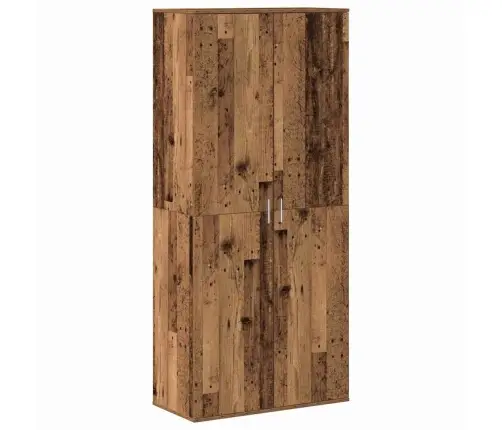 Augstskapis Vecais Koks 80X39X178 Cm Apstrādāts Koks Vidaxl