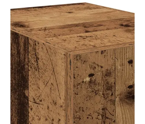 Augstais Skapis Vecs Koks 40X42.5X185 Cm Inženierijas Koks Vidaxl