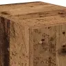 Augstais Skapis Vecs Koks 40X42.5X185 Cm Inženierijas Koks Vidaxl
