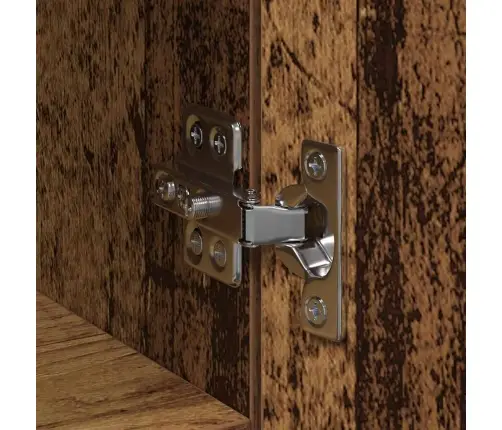 Augstais Skapītis Vecs Koks 50 X 42.5 X 185 Cm Vidaxl