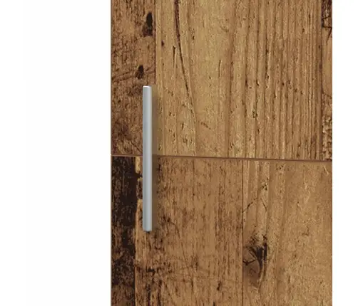 Kõrgushein 2 Pcs Vana Puit 50 X 42,5 X 185 Cm