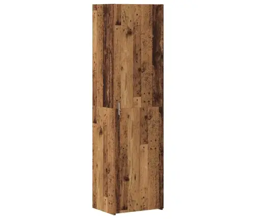 Augstais Skapītis Vecs Koks 50 X 42.5 X 185 Cm Vidaxl