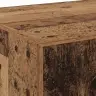 Augsts Skapis Vecais Koks 70X42.5X185 Cm Inženierijas Koks Vidaxl