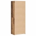 Augsts Skapis Vecais Koks 70X42.5X185 Cm Inženierijas Koks Vidaxl