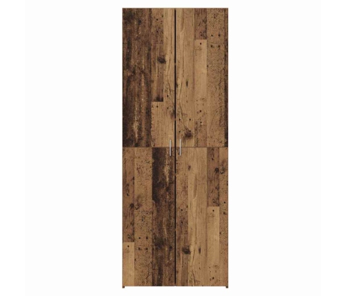 Augsts Skapis Vecais Koks 70X42.5X185 Cm Inženierijas Koks Vidaxl