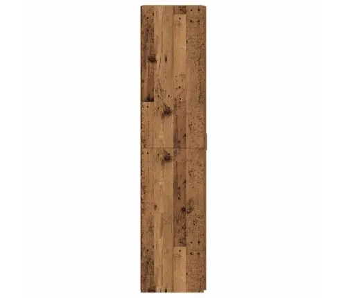 Augsts Skapis Vecais Koks 70X42.5X185 Cm Inženierijas Koks Vidaxl