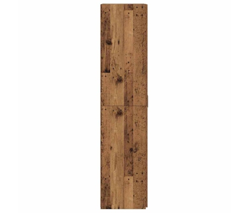 Augsts Skapis Vecais Koks 70X42.5X185 Cm Inženierijas Koks Vidaxl