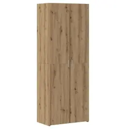 Augstais Skapītis 2 Pcs Artisānā Ozols 70 X 42,5 X 185 Cm Vidaxl