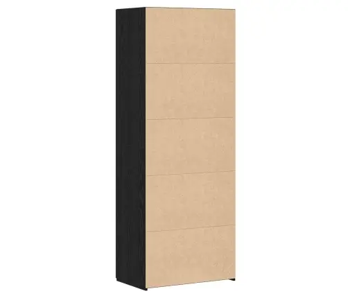 Kõrgushein 2 Pcs Must Tamm 70 X 42,5 X 185 Cm