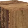 Aukštas Spintelė 2 Pcs Senas Medis 80 X 42 X 185 Cm