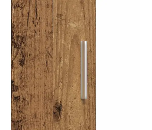 Aukštas Spintelė 2 Pcs Senas Medis 80 X 42 X 185 Cm