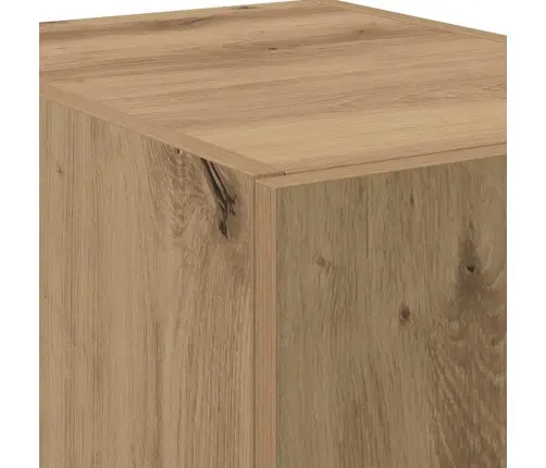 Augstais Bufete Amatnieku Ozols 40X42.5X185 Cm Inženierwoods Vidaxl