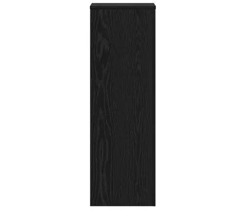 Taimede Alus 2 Pcs Must Tamm 33 X 33 X 100 Cm Tehispuit