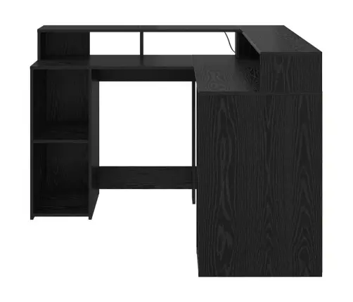 Galds Melnā Ozola 130X130X91 Cm Inženierijas Koks Vidaxl