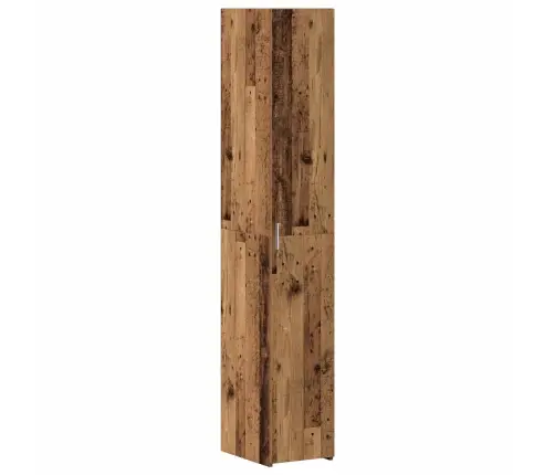 Plānais Uzglabāšanas Skapītis Vecs Koks 30X42.5X225 Cm Pārstrādāts Koks Vidaxl