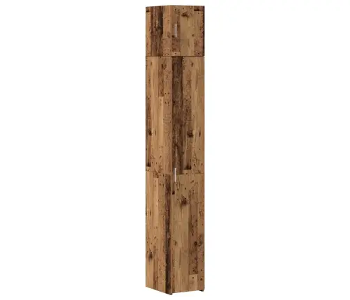 Plānais Uzglabāšanas Skapītis Vecs Koks 30X42.5X225 Cm Pārstrādāts Koks Vidaxl
