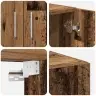 Oppbevaringsskap 3 Pcs Senas Medis