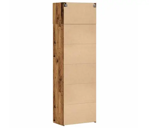 Uzglabāšanas Skapis Vecs Koks 70X42.5X225 Cm Inženierijas Koks Vidaxl