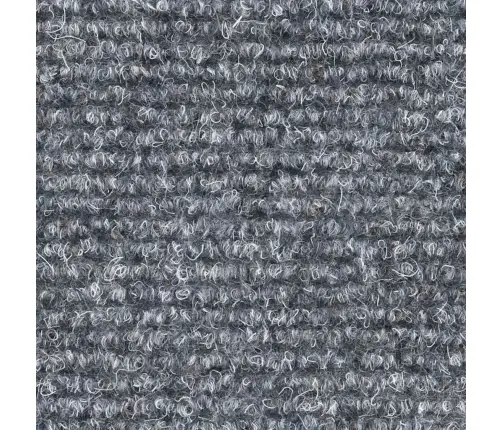 Laiptų Kilimėliai, Lipnūs, 20 Vnt., 65X21X4 cm Šviesiai Pilki, Pusapvaliai, Dideli Laiptų Kilimėliai, Lipnūs, 20 Vnt., 65X21X4 cm Šviesiai Pilki, Pusapvaliai, Dideli