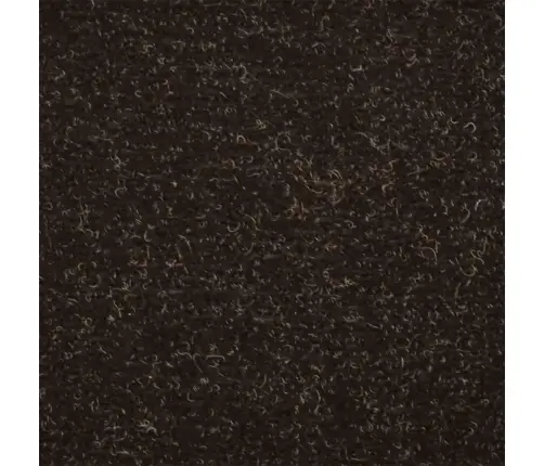 Kāpņu Paklājiņi, Pašlīmējoši, 20 Gab., 65X21X4 Cm, Tumši Brūni, Pusapaļi, Lieli Vidaxl