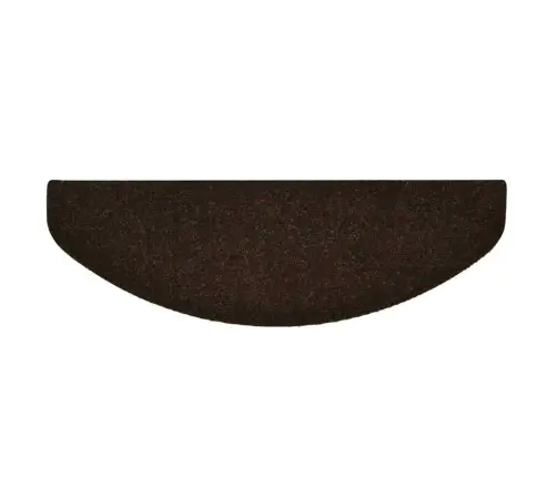 Laiptų Kilimėliai, Lipnūs, 20 Vnt., Rudi, Pusapvaliai, Dideli, 65X21X4 Cm
